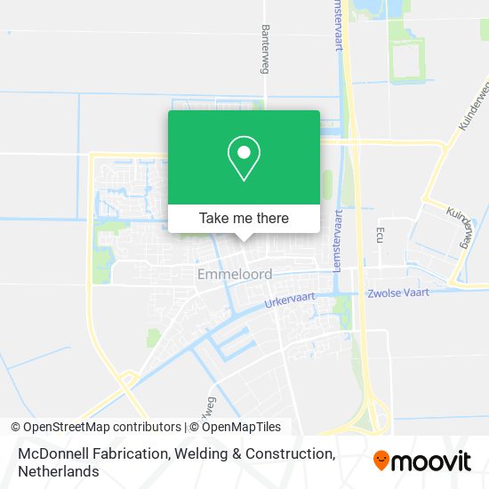 McDonnell Fabrication, Welding & Construction map