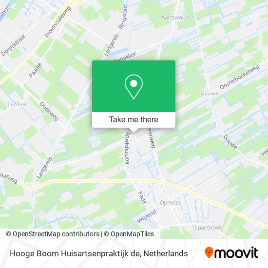 Hooge Boom Huisartsenpraktijk de map