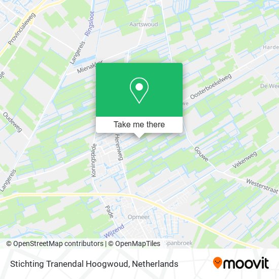 Stichting Tranendal Hoogwoud map