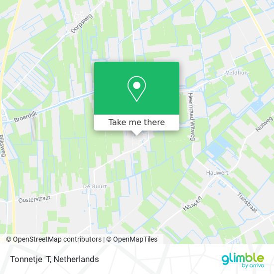 Tonnetje 'T map