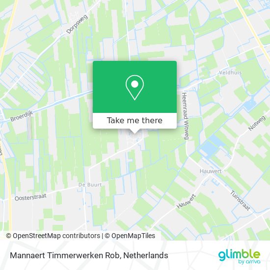 Mannaert Timmerwerken Rob map