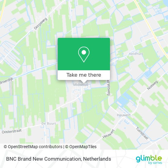 BNC Brand New Communication map