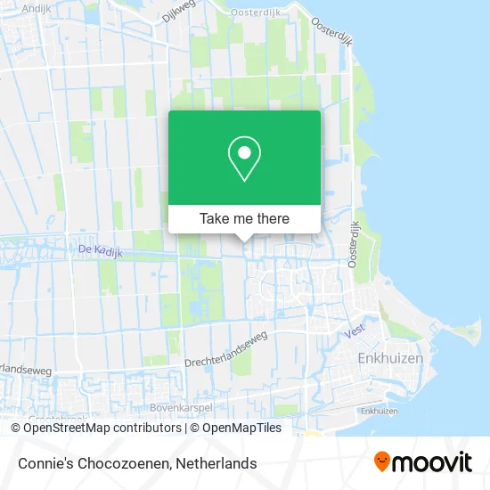 Connie's Chocozoenen map