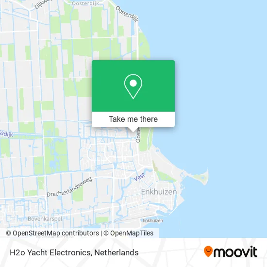 H2o Yacht Electronics map