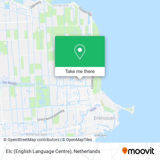 Elc (English Language Centre) map