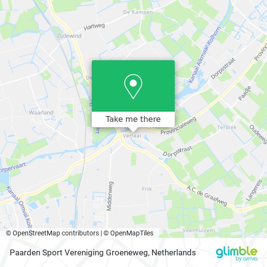 Paarden Sport Vereniging Groeneweg map