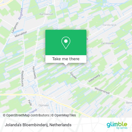 Jolanda's Bloembinderij map