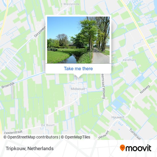 Tripkouw map