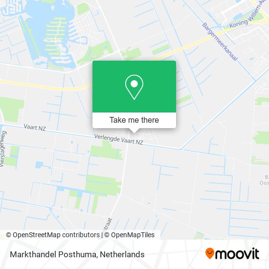 Markthandel Posthuma map