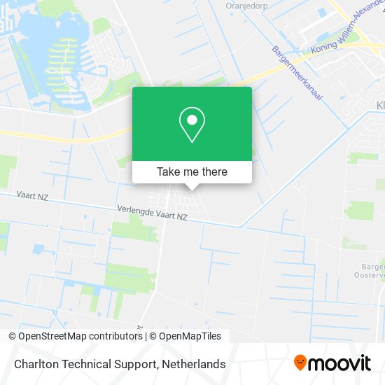 Charlton Technical Support map