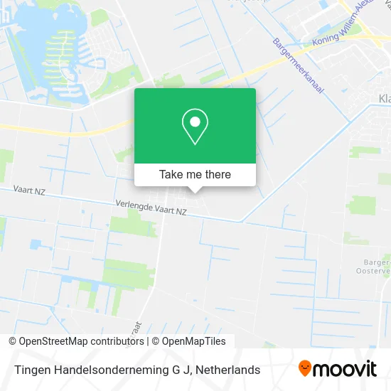 Tingen Handelsonderneming G J map