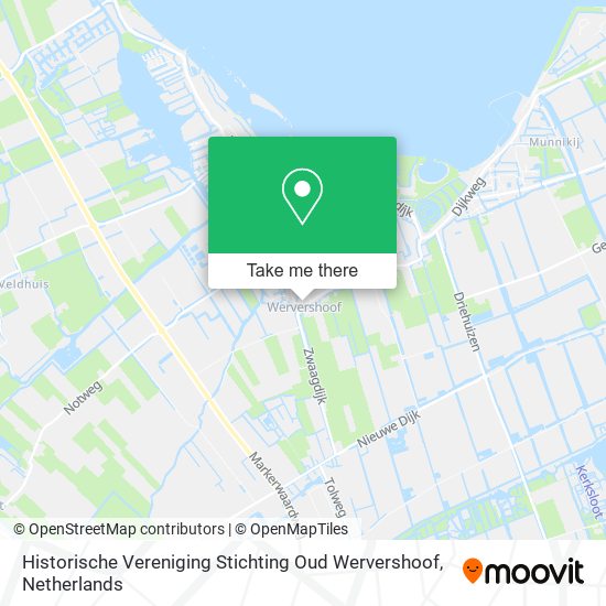 Historische Vereniging Stichting Oud Wervershoof map