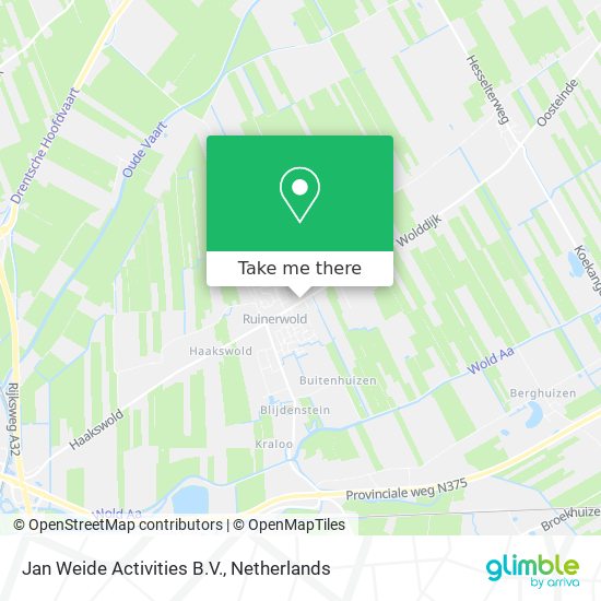 Jan Weide Activities B.V. map
