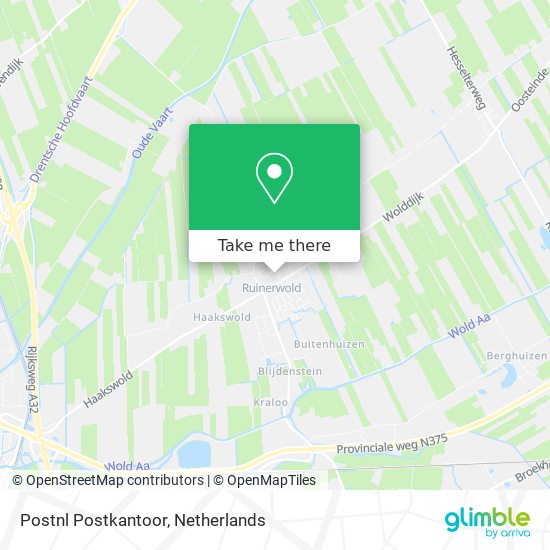 Postnl Postkantoor map