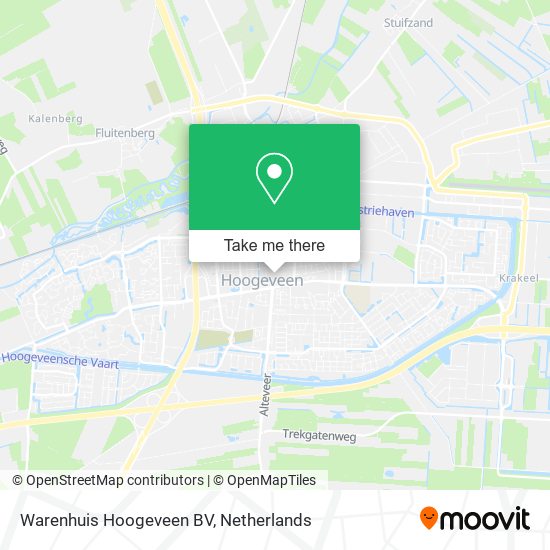 Warenhuis Hoogeveen BV map