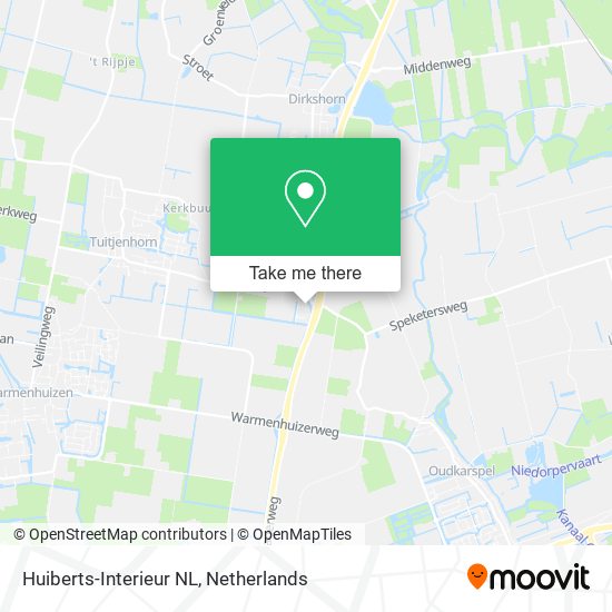 Huiberts-Interieur NL map