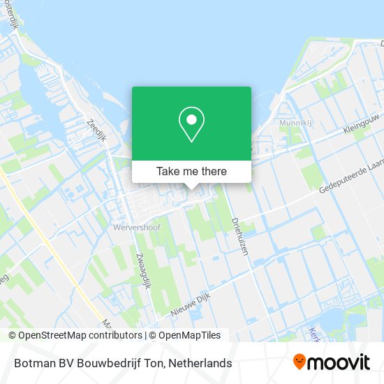 Botman BV Bouwbedrijf Ton map