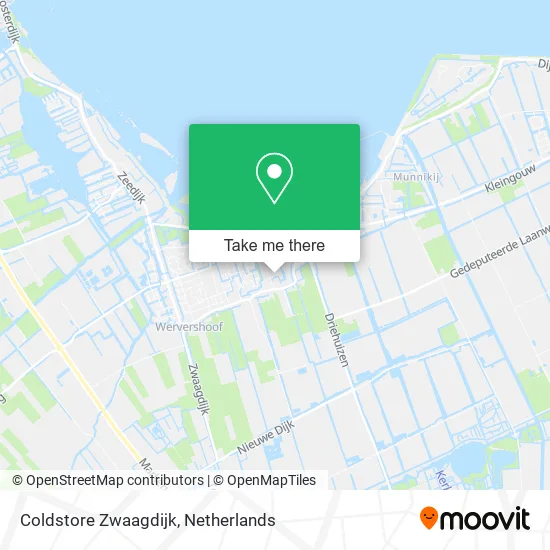 Coldstore Zwaagdijk map
