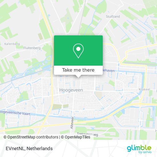 EVnetNL map