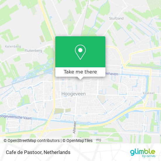 Cafe de Pastoor map