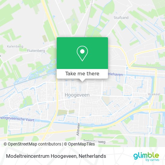 Modeltreincentrum Hoogeveen map