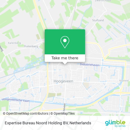 Expertise Bureau Noord Holding BV map