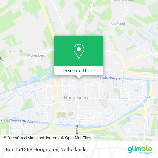 Bonita 1368 Hoogeveen map