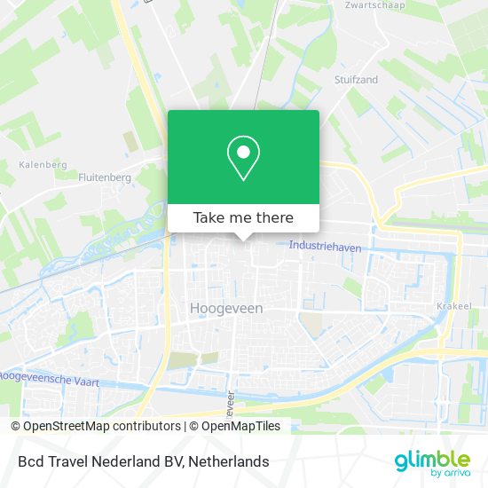 Bcd Travel Nederland BV map