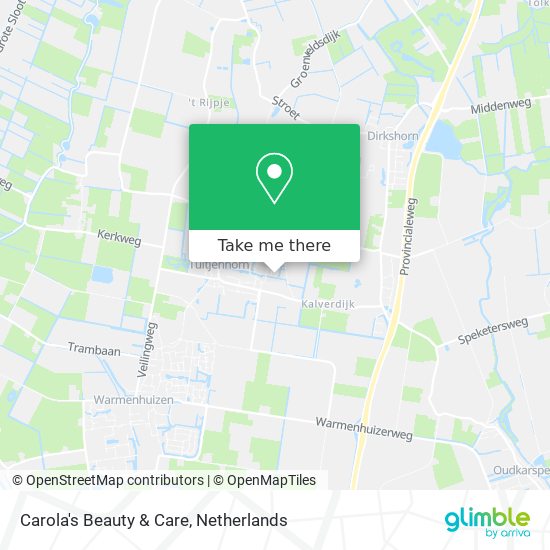 Carola's Beauty & Care map