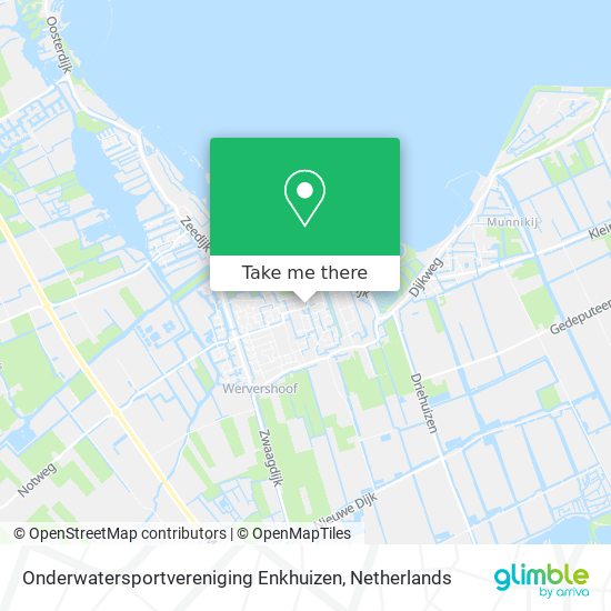 Onderwatersportvereniging Enkhuizen map