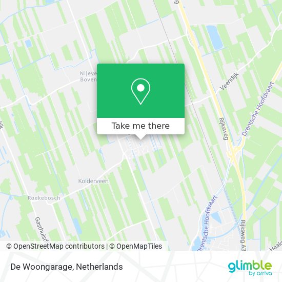 De Woongarage map