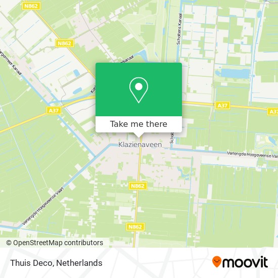 Thuis Deco map