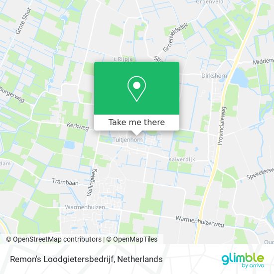 Remon's Loodgietersbedrijf map
