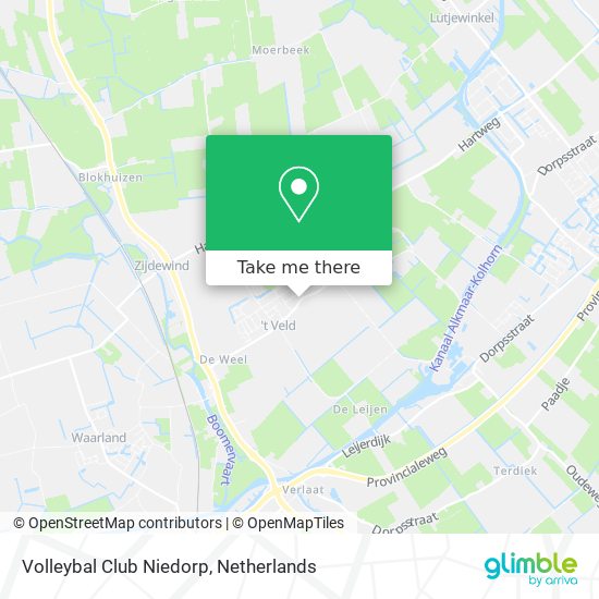 Volleybal Club Niedorp Karte