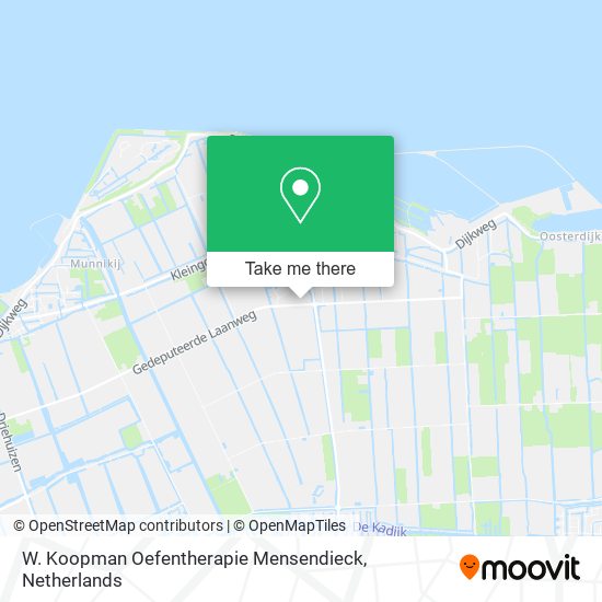 W. Koopman Oefentherapie Mensendieck map