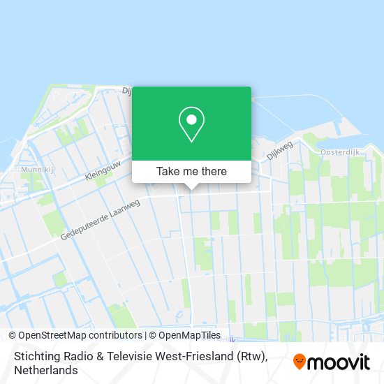 Stichting Radio & Televisie West-Friesland (Rtw) map