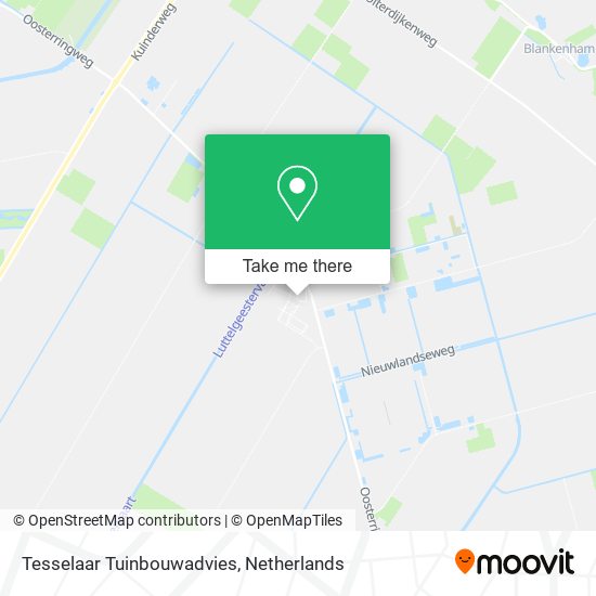 Tesselaar Tuinbouwadvies Karte