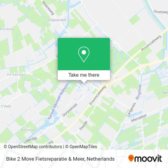 Bike 2 Move Fietsreparatie & Meer map