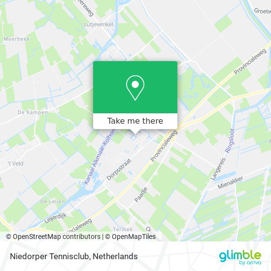 Niedorper Tennisclub map