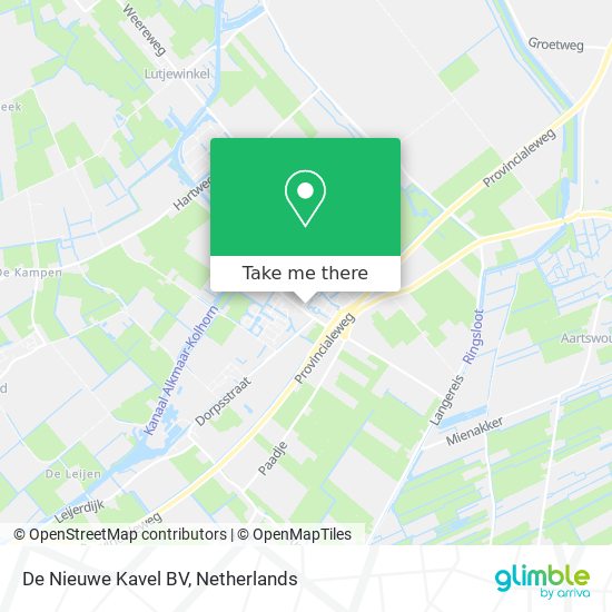 De Nieuwe Kavel BV map