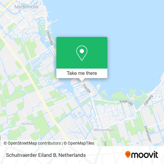 Schuitvaerder Eiland B map