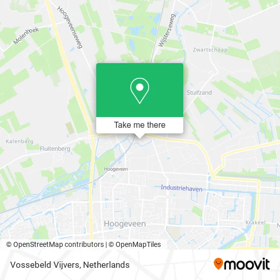 Vossebeld Vijvers map