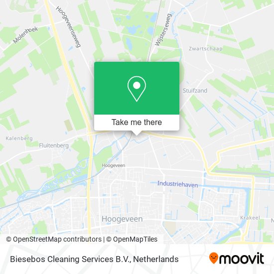 Biesebos Cleaning Services B.V. map