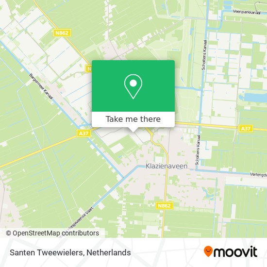 Santen Tweewielers map