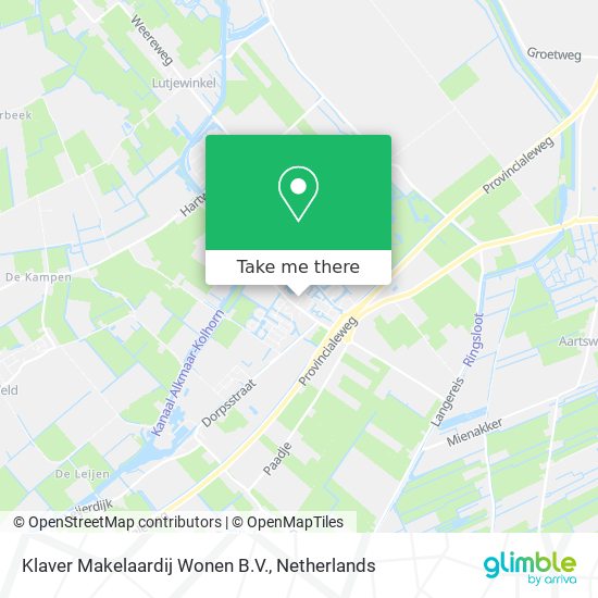 Klaver Makelaardij Wonen B.V. map