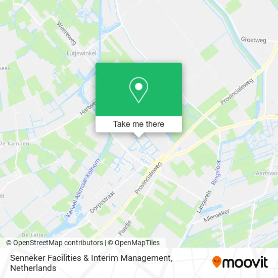 Senneker Facilities & Interim Management map