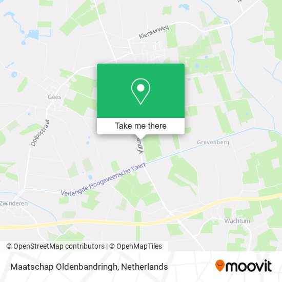 Maatschap Oldenbandringh Karte