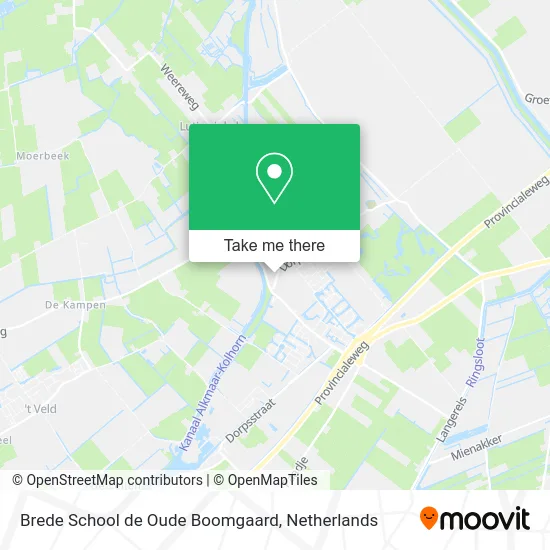 Brede School de Oude Boomgaard map