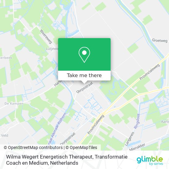 Wilma Wegert Energetisch Therapeut, Transformatie Coach en Medium map