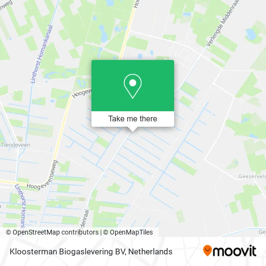 Kloosterman Biogaslevering BV map